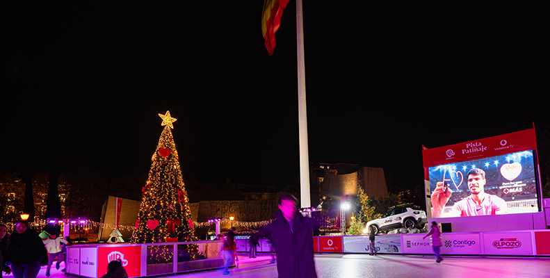 pista hielo Colón Madrid