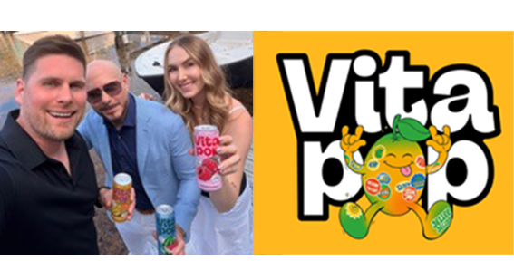 Pitbull con VIta Pop