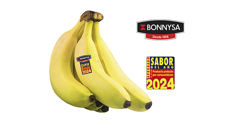 Sabor del Año 2024 para el plátano Bonnysa