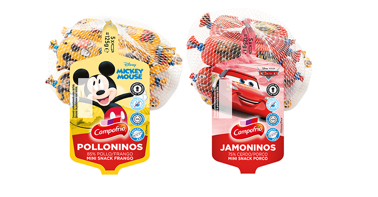 polloninos y jamoninos de Campofrío