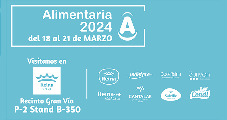 Grupo Reina presenta sus novedades en Alimentaria 2024