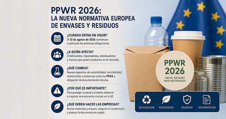 PPWR: las cinco dudas que más preocupan a las empresas alimentarias ante la nueva normativa europea de envases