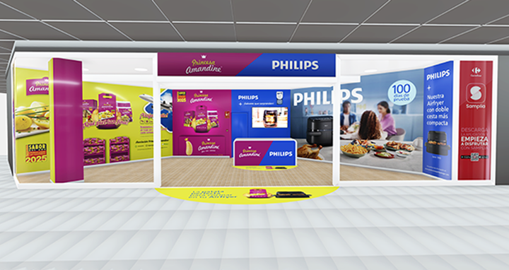 Carrefour Hortaleza contará con un pop-up de Princesa Amandine  y las airfryers Philips