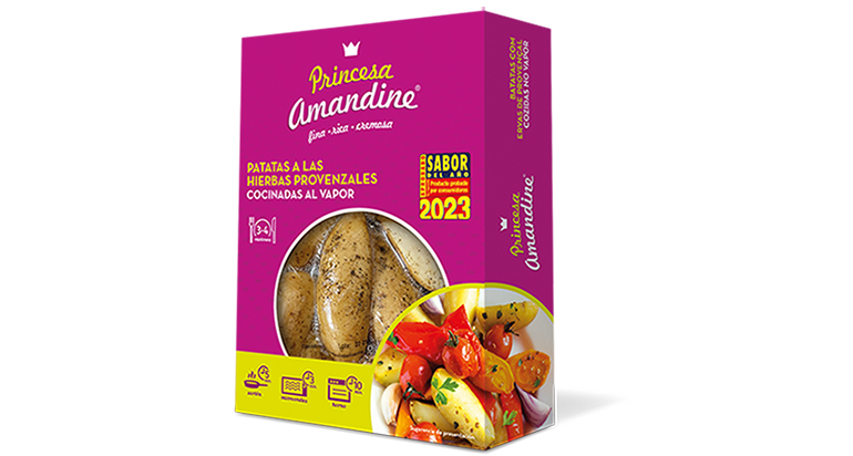 Princesa Amandine, patatas quinta gama