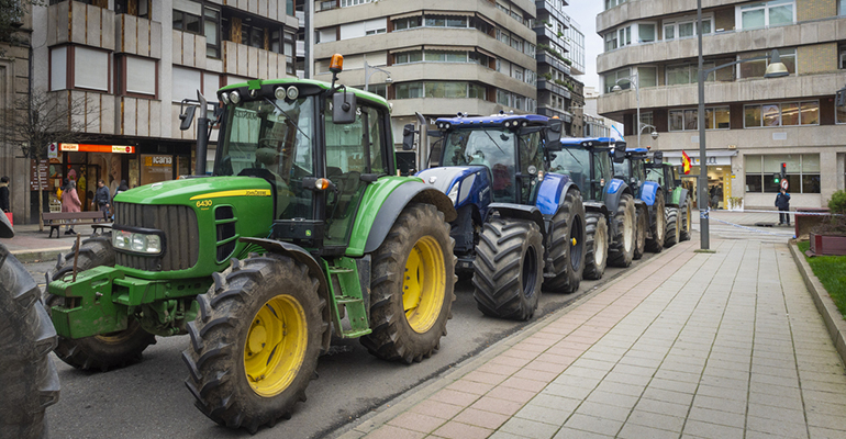 Protestas agricultores: piden que se mantenga la libre circulación de mercancías
