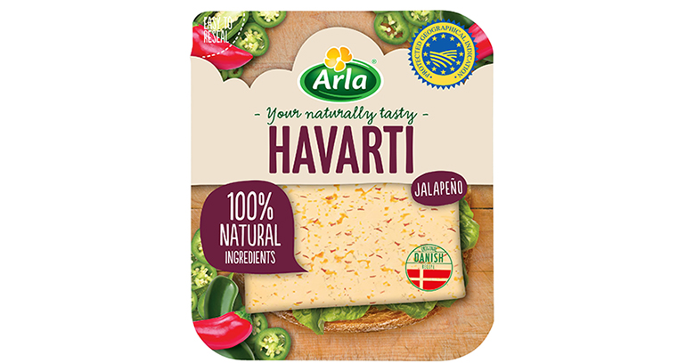 Arla Havarti Jalapeño: nueva referencia de quesos de lonchas importado