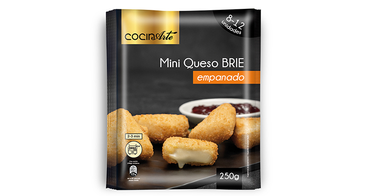 Mini queso brie empanado Cocinarte