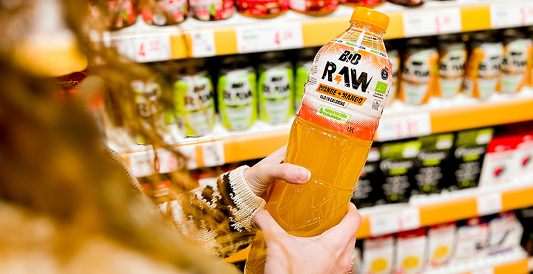 Raw Super Drink nuevo formato: botella 1,5 l