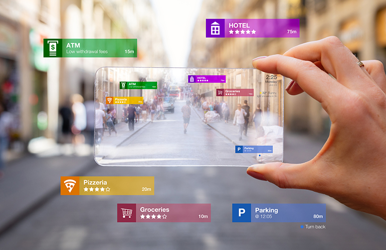 Realidad aumentada para tiendas y comercio minorista