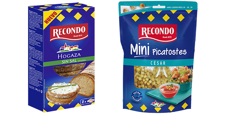 Nueva hogaza sin sal y mini picatostes César con abre fácil