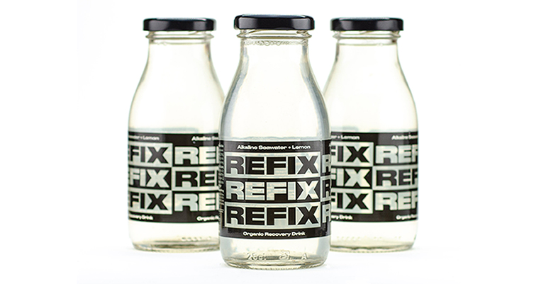 Refix, agua de mar alcalina de recuperación isotonica