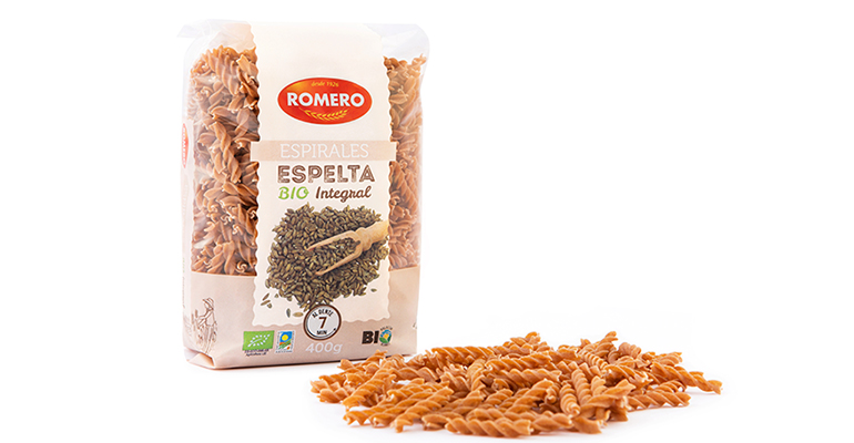 Pasta de espelta ecológica, más fácil de digerir y muy nutritiva