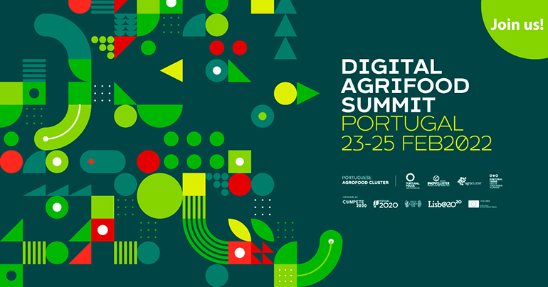 #SaveTheDate: Digital Agrifood Summit Portugal regressa de 23 a 25 de fevereiro