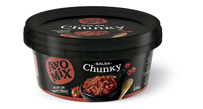 Avomix presenta salsa Chunky 