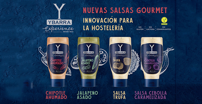 Ybarra Experience: gama de salsas gourmet para hostelería