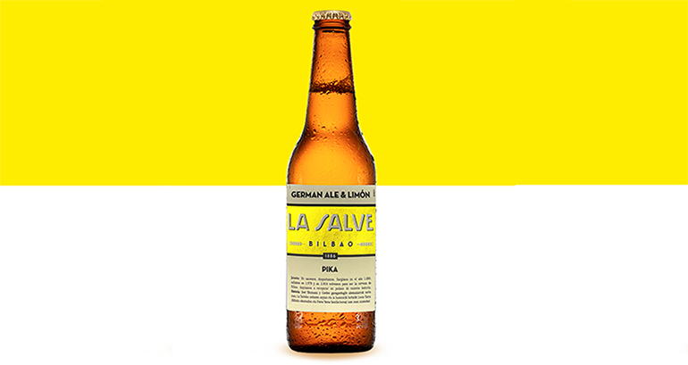 La Salve Pika: la cerveza con limón natural exprimido con sabor a Bilbao