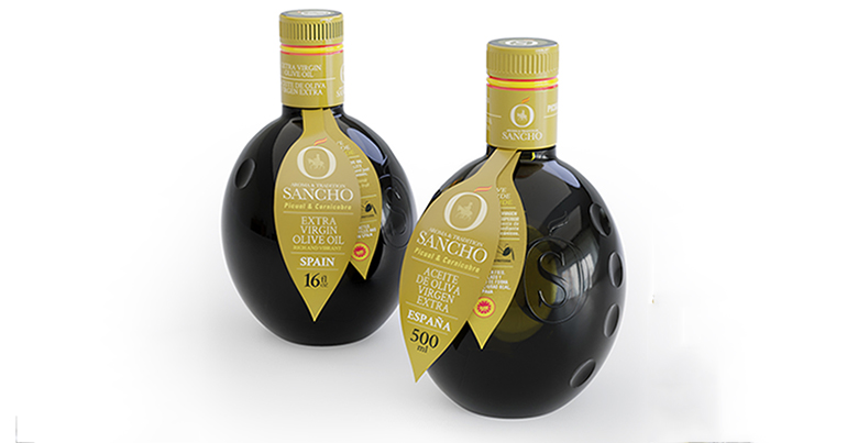 Aceite de oliva virgen extra Sancho: coupage picual/cornicabra y arbequina