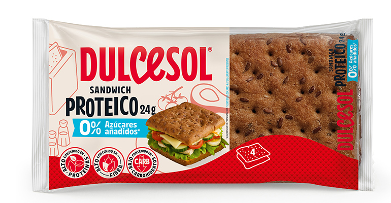 Dulcesol sandwich proteico