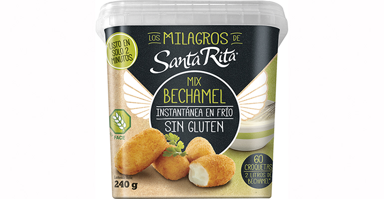 Bechamel Instantánea en frio y sin gluten, con el mismo sabor de siempre