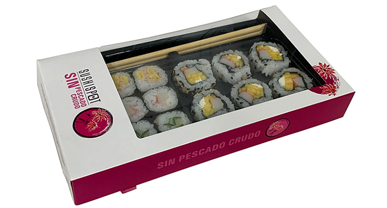 Sendai Box, nueva bandeja de sushi con piezas variadas