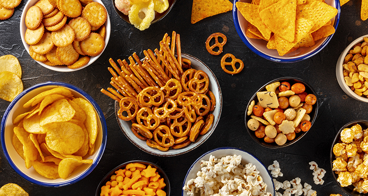 Los snacks representan el 40% del valor total de las ventas de alimentación en Europa