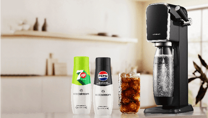 SodaStream lanza los sabores Pepsi