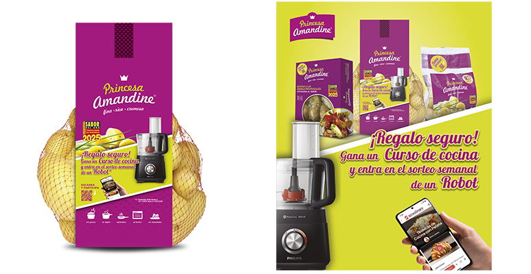 Sorteo a la vista: Princesa Amandine fomenta la cocina práctica con premio para todos los participantes