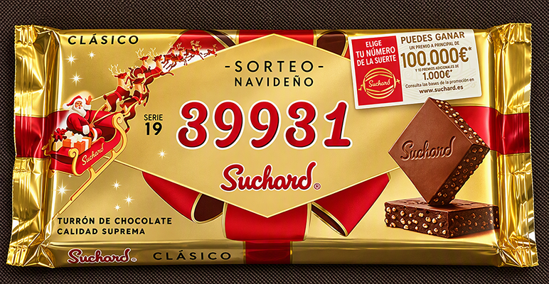 sorteo Suchard números lotería Navidad