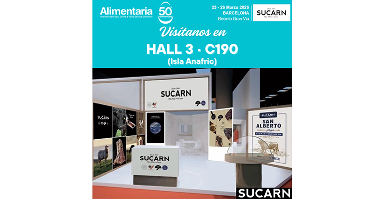 sucarn stand Alimentaria 2026
