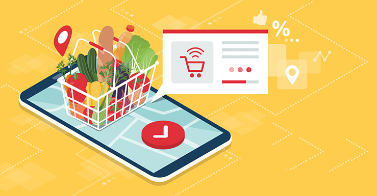 Supermercados online, los precios crecen un 2,7% en 2021