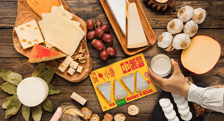 Tabla de quesos Go For Tapas: semicurados y clásico manchego