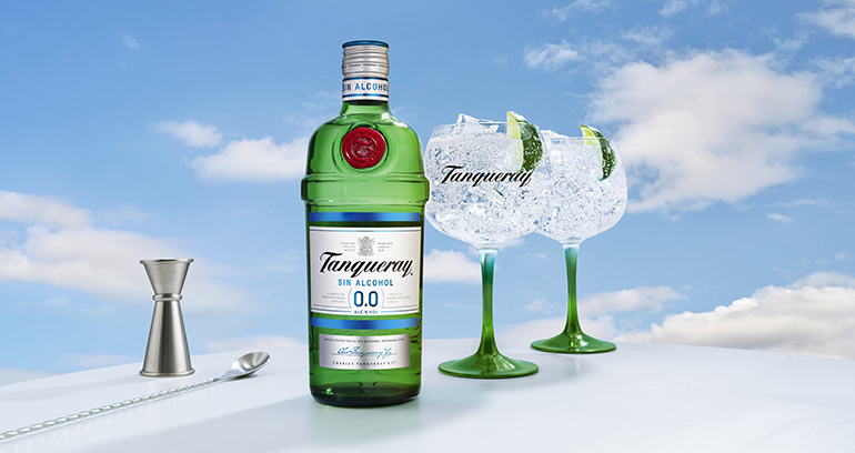 Tanqueray 0,0%, disfrutar ahora de esta ginebra inglesa sin alcohol y baja en calorías es posible