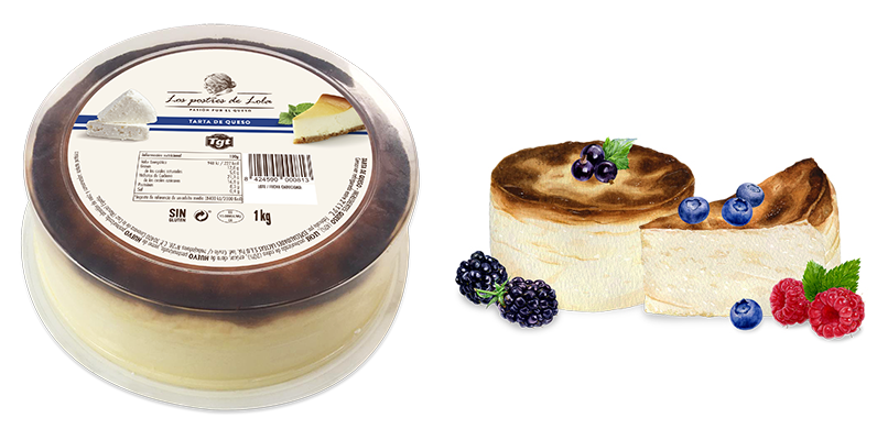 tarta queso vasca Los Postres de Lola