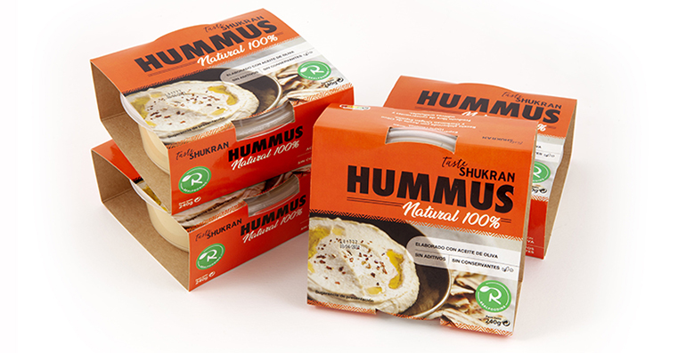 Hummus Realfooding: tradicional, con ingredientes 100% naturales y aceite de oliva