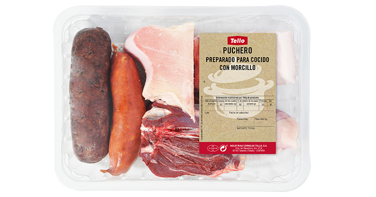 preparado cocido Tello