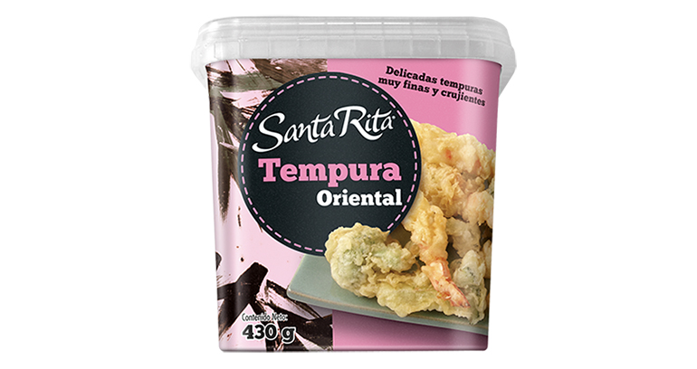 Tempura oriental de Santa Rita harinas