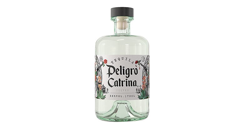 Tequila Peligro Catrina Silver