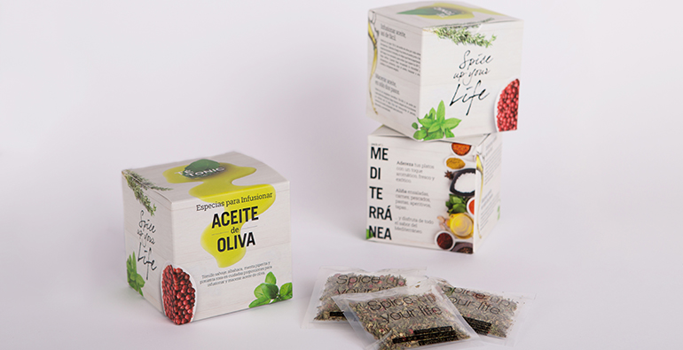 Pack de especias para maridar con aceite de oliva