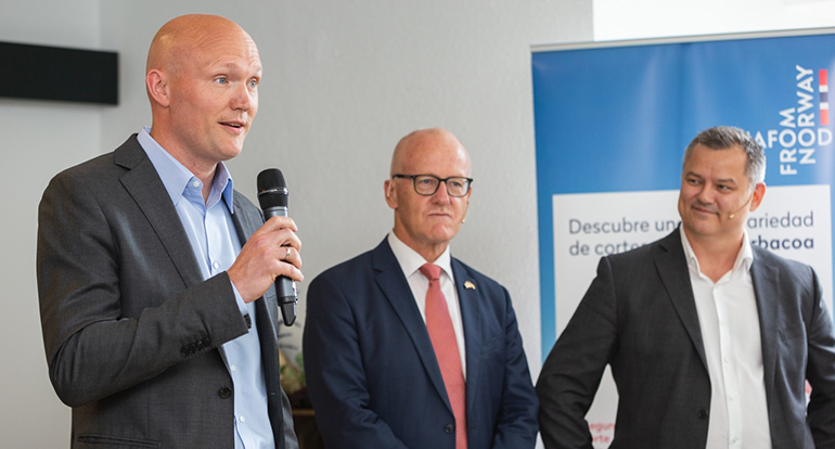  Tore Holvik se estrena como nuevo director del Consejo de Productos del Mar de Noruega apostando por España como gran mercado estratégico