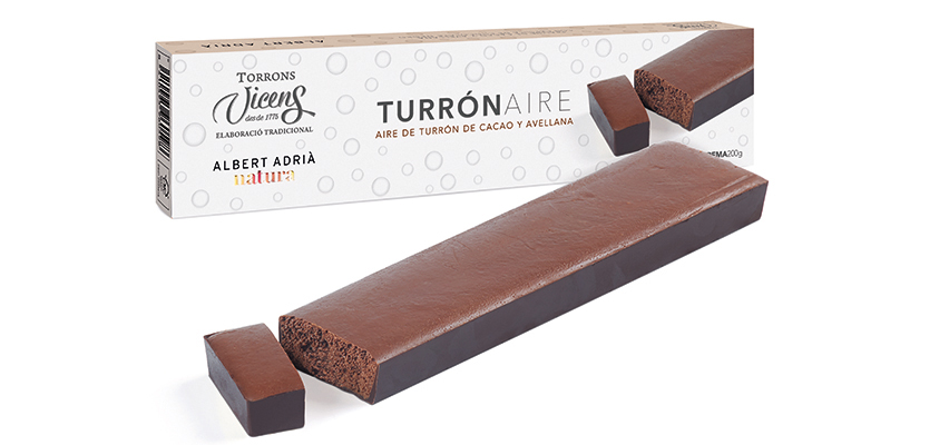 Torrons Vicens aire chocolate 