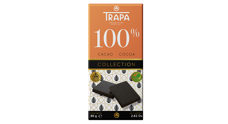 Trapa tableta chocolate 100% cacao