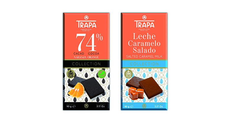Tabletas de chocolate con sabores originales, que combina tradición e innovación