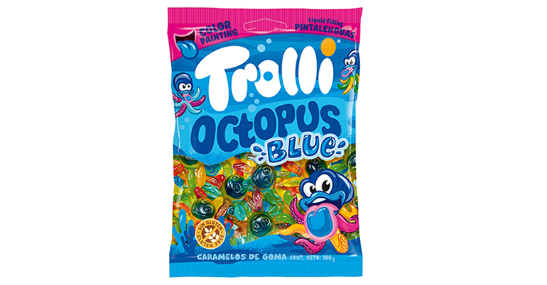 Octopues Blue Trolli 