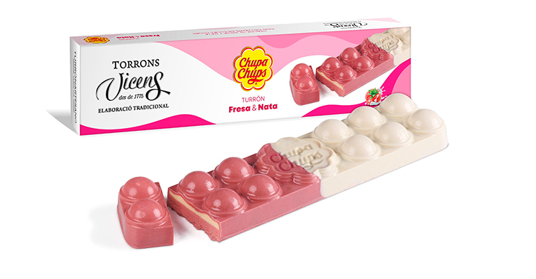 Sorprendente turrón de Chupa Chups Torrons  Vicens