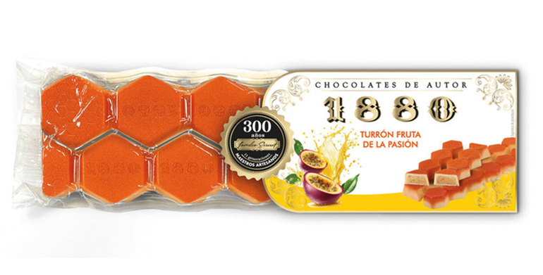 turrones 1880 fruta de la pasión