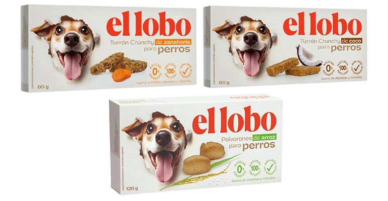 turrones para perros El Lobo