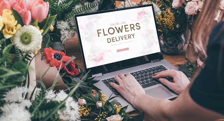 Venta online de flores, auge del ecommerce