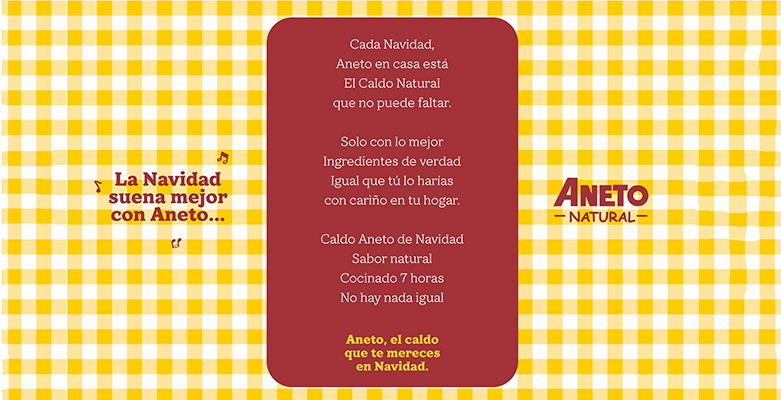 El villancico del Caldo Aneto para esta Navidad