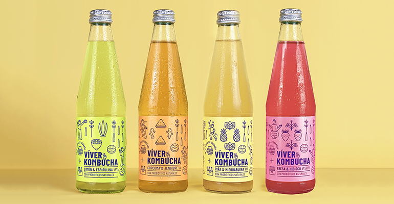 Kombucha que estrena formato, un nuevo sabor y rediseña la marca