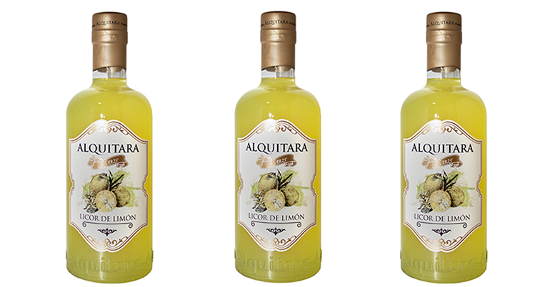 Licor de limón Alquitara: de aroma exótico y sabor refrescante